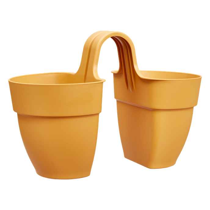 vibia campana flower twin 21cm honey yellow